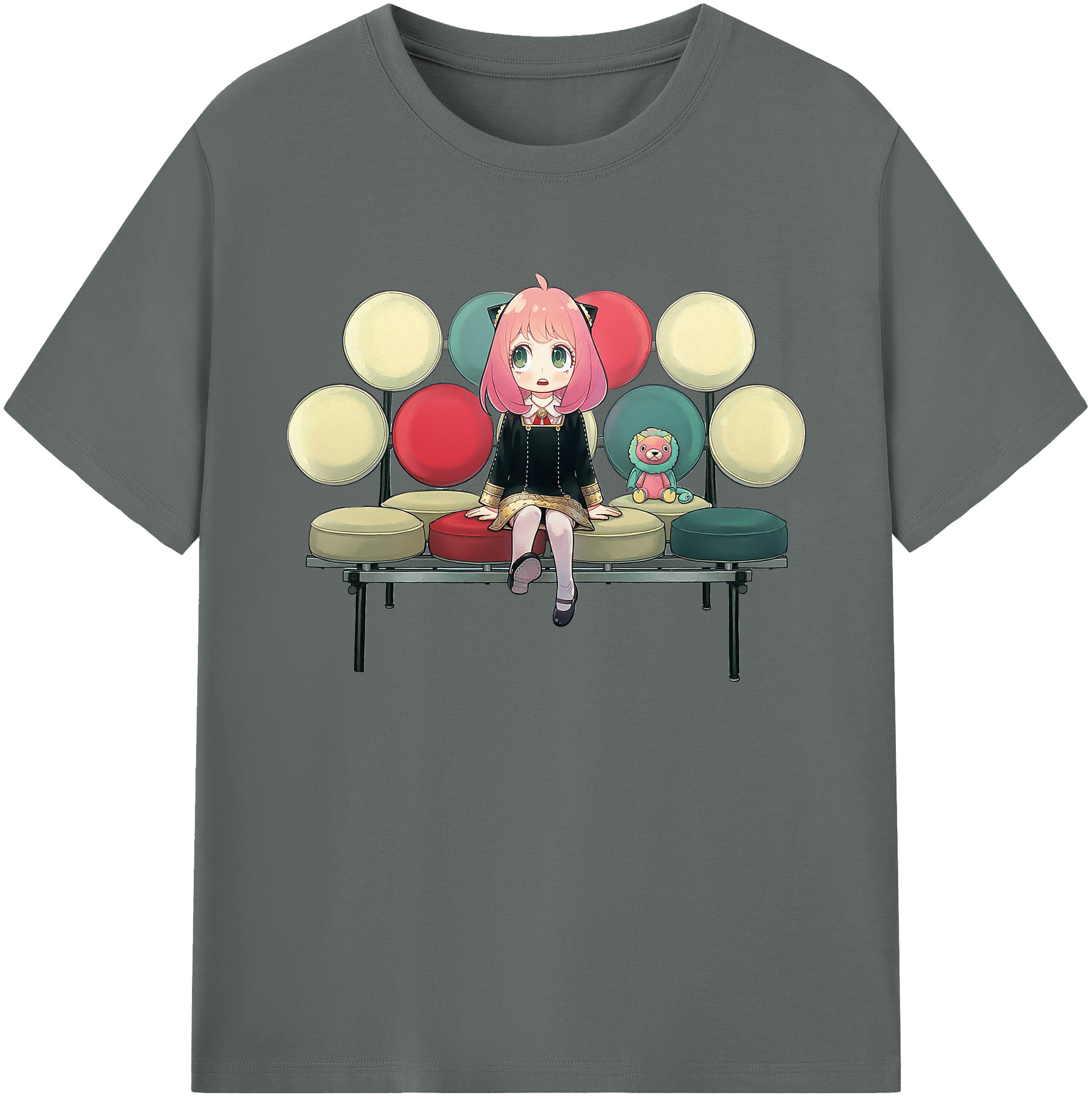 （画像用） SPY×FAMILY间谍家家酒 綿100％ メンズ半袖Tシャツ｜肌触りやわらか＆通気性